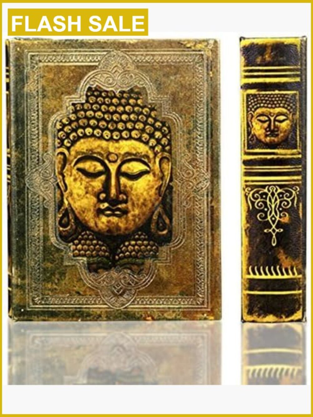 Decorative Book Box with Buddha - Storage for Treasures